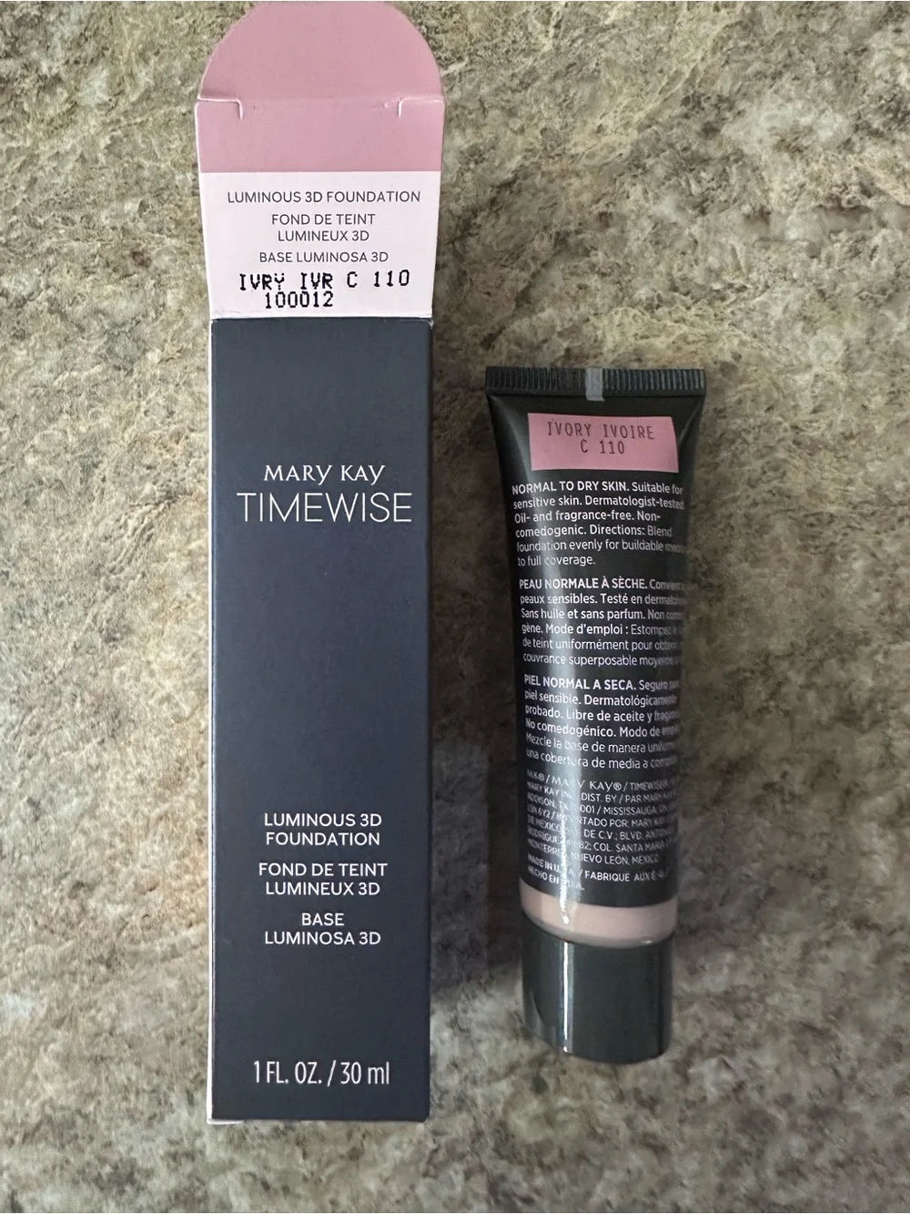 Mary Kay TimeWise Luminous 3D Foundation - Ivory (C110)